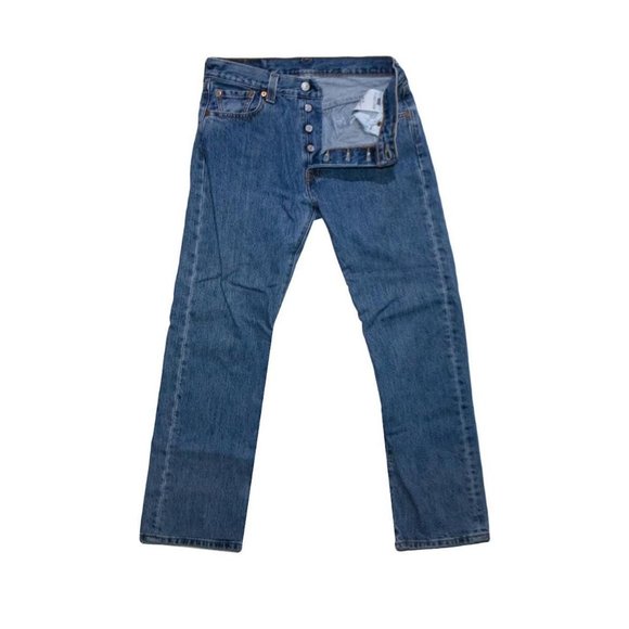 Levis Jeans 501 Red Tab Made In Mexico - Picture 2 of 4